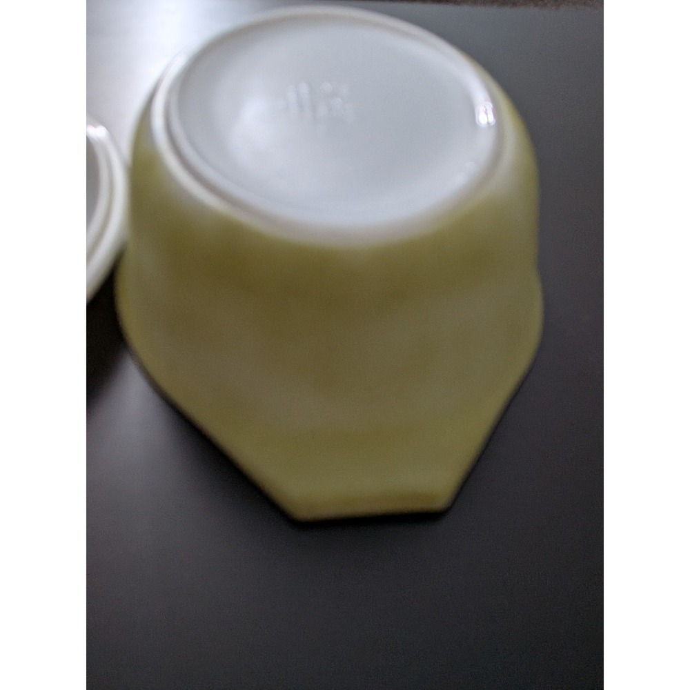 Vintage PYREX Lidded Casserole Dish Olive Green Model 043 1 1/2 Qt - Picture 10 of 14